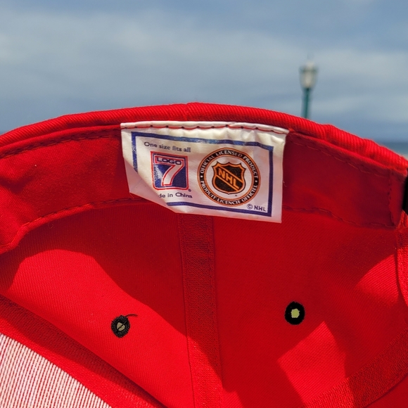 Logo 7 ~ Detroit Redwings Snapback (90's) - Picture 2 of 5